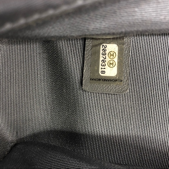 Chevron Chanel Boy Handbag - Picture 5 of 8